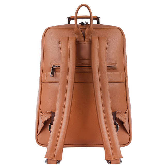 Markstyling Real Leather Luxury Backpack For Office Use Men & Women