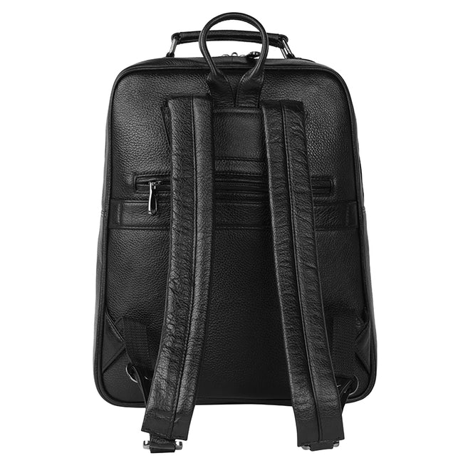 Markstyling Real Leather Luxury Backpack For Office Use Men & Women