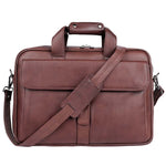 Markstyling Premium Genuine Leather Laptop Bags For Men