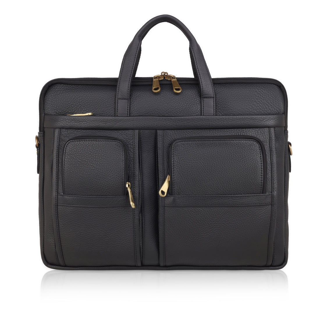 Mark Styling Multi-Pocket Executive Laptop Briefcase