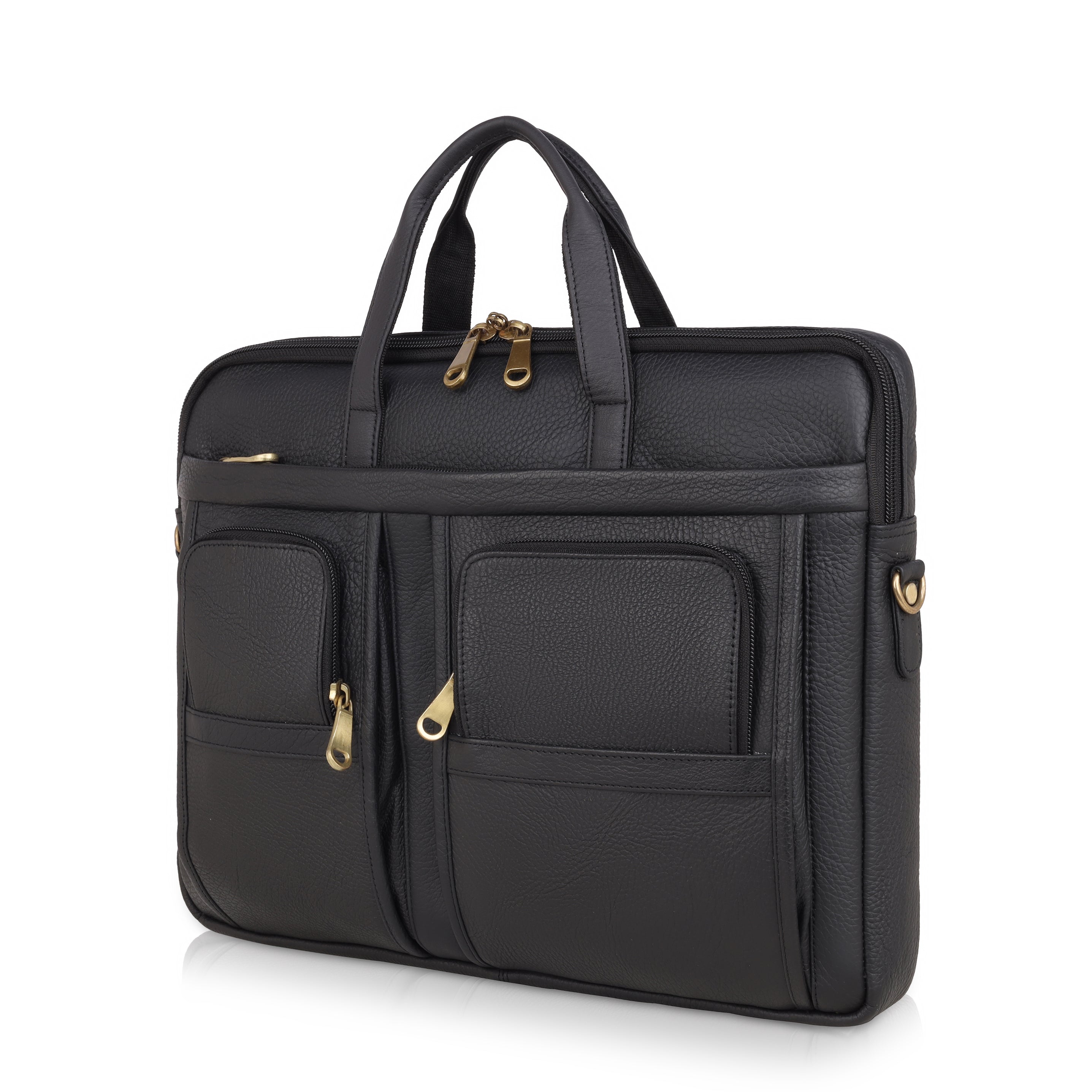 Mark Styling Multi-Pocket Executive Laptop Briefcase