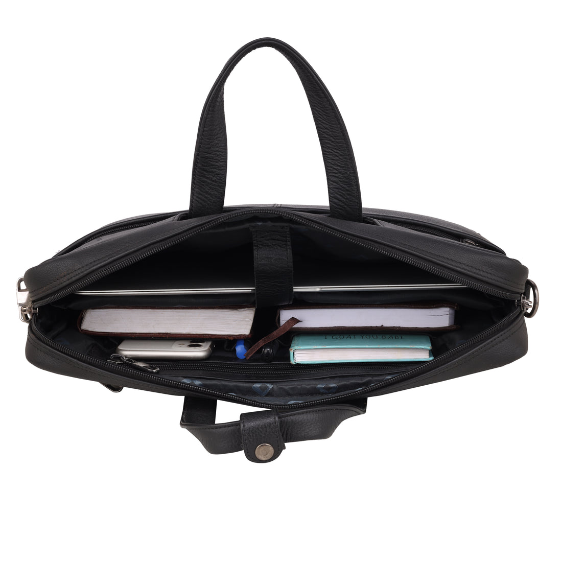 Mark Styling Multi-Pocket Executive Laptop Briefcase