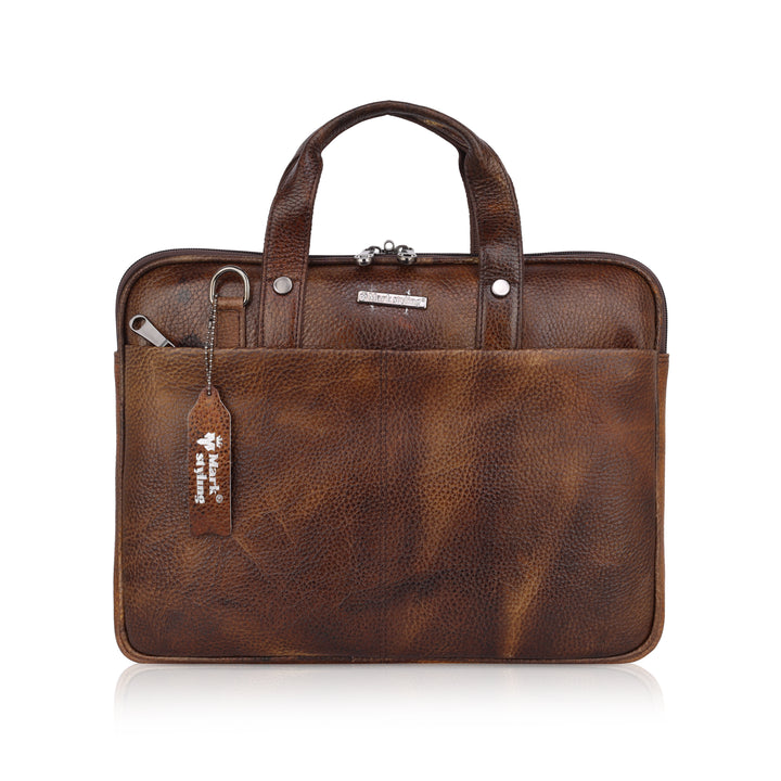 Mark Styling Vintage Hickory Laptop Messenger Bag