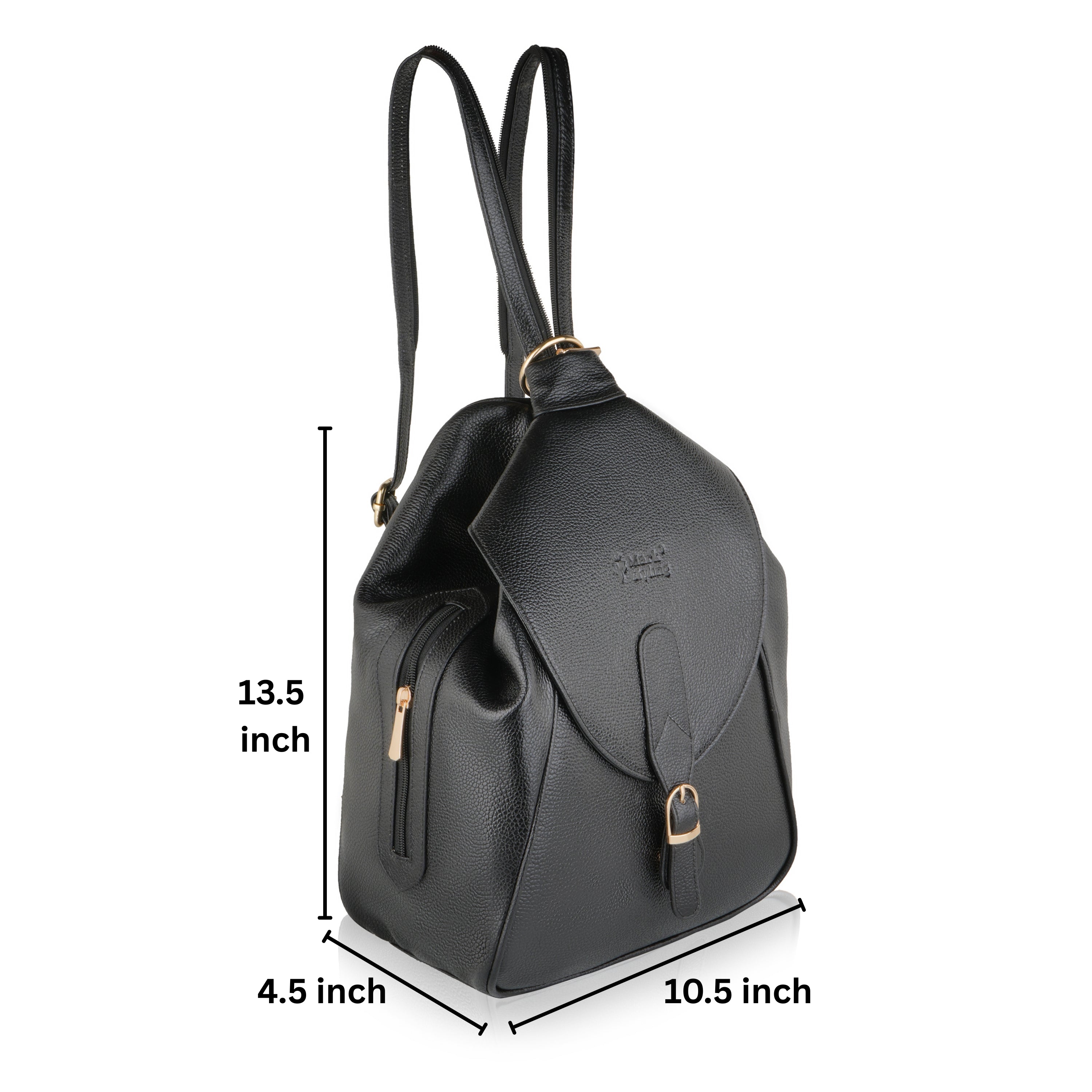 The Mark Styling "Midnight" Convertible Backpack (Classic & timeless)