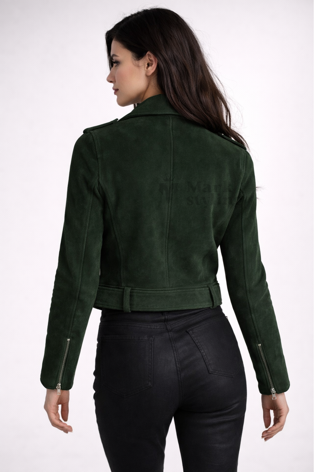 Alpine Suede Moto-Racer By The Mark Styling