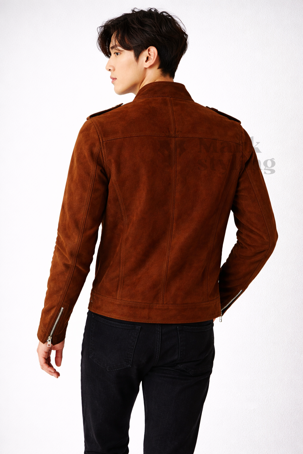 Sienna Suede Moto-Racer By The Mark Styling