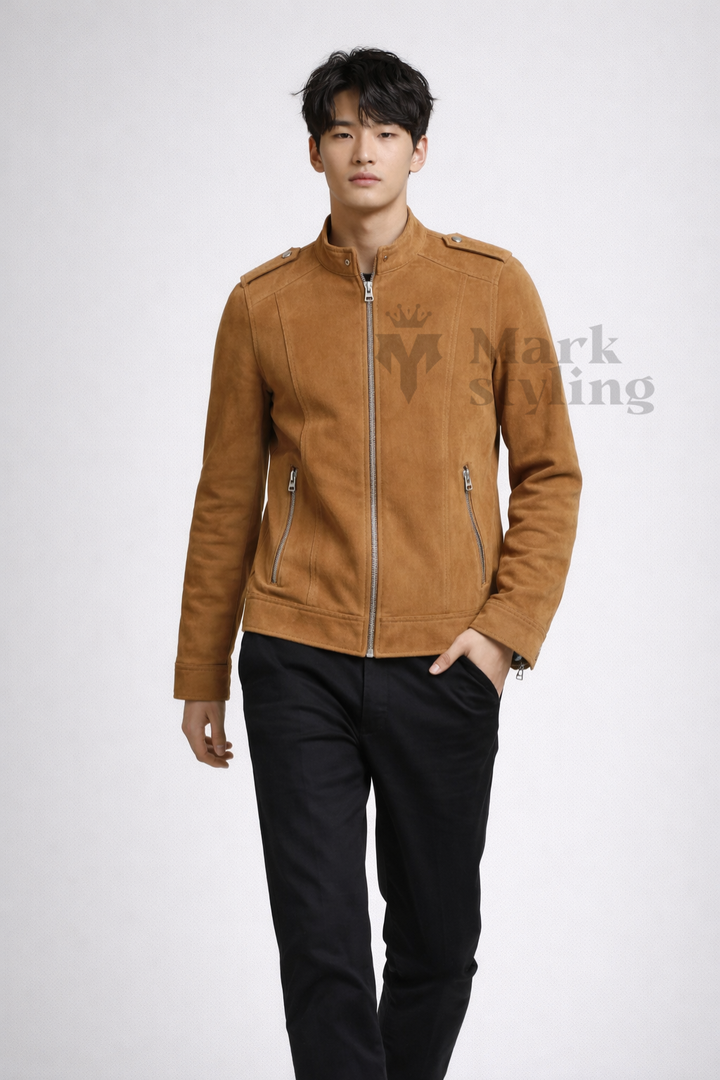 Sahara Suede Moto-Racer By The Mark Styling