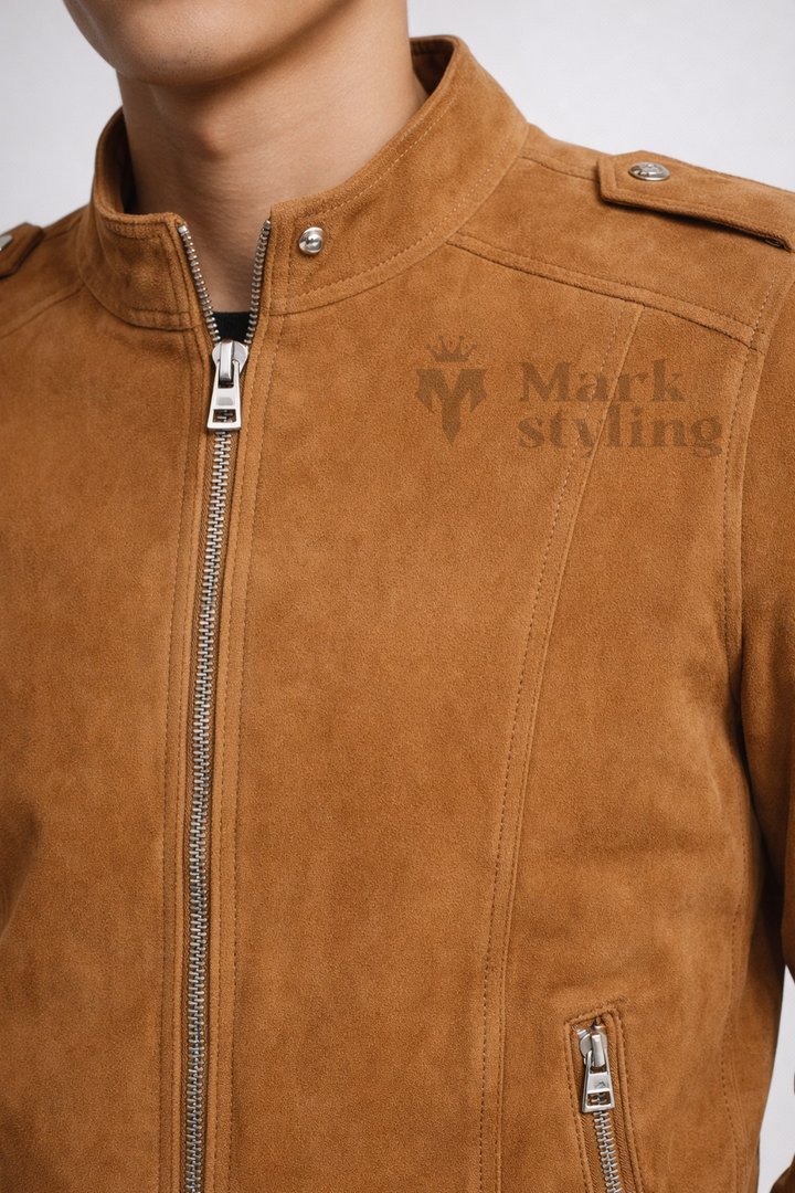 Sahara Suede Moto-Racer By The Mark Styling