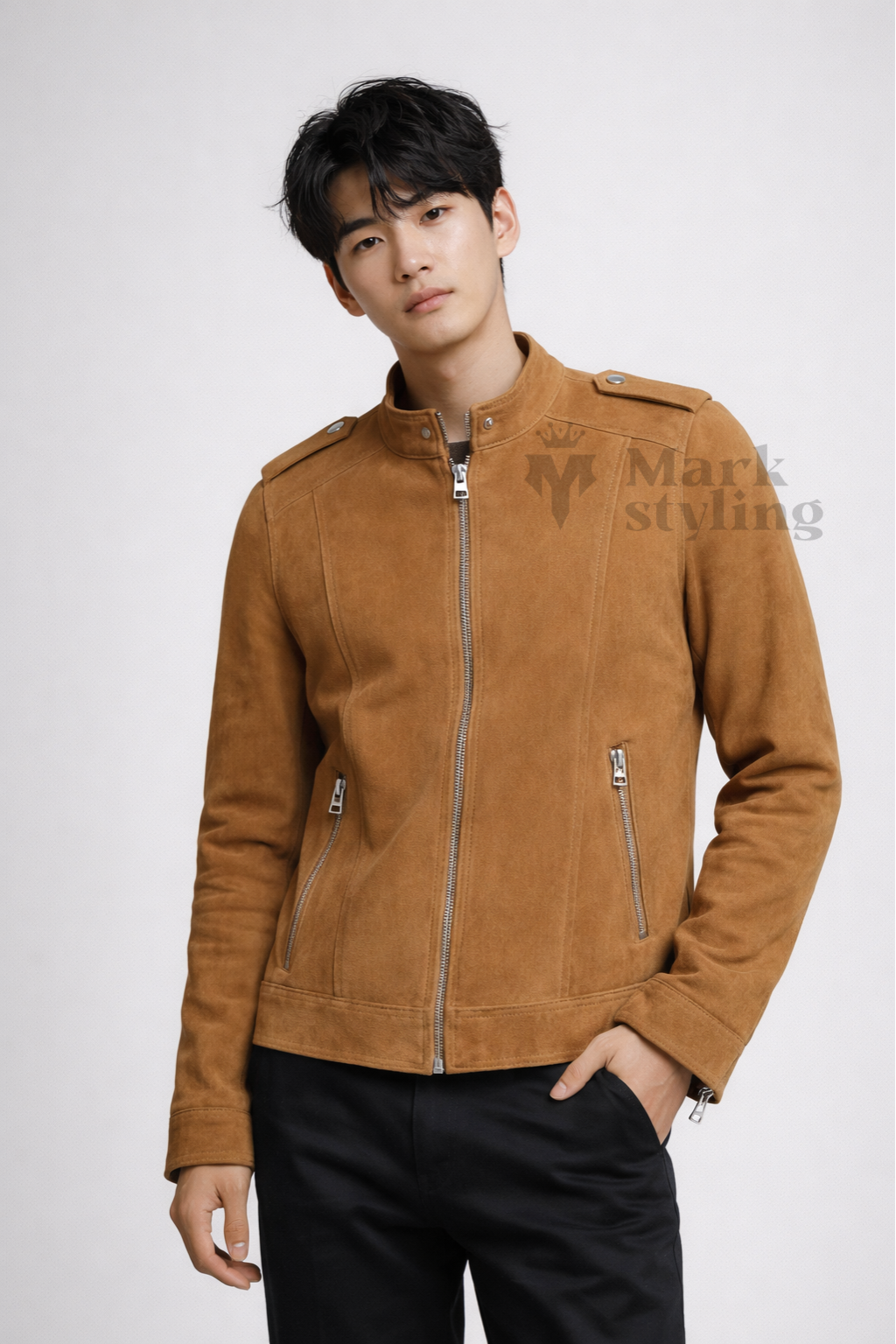 Sahara Suede Moto-Racer By The Mark Styling