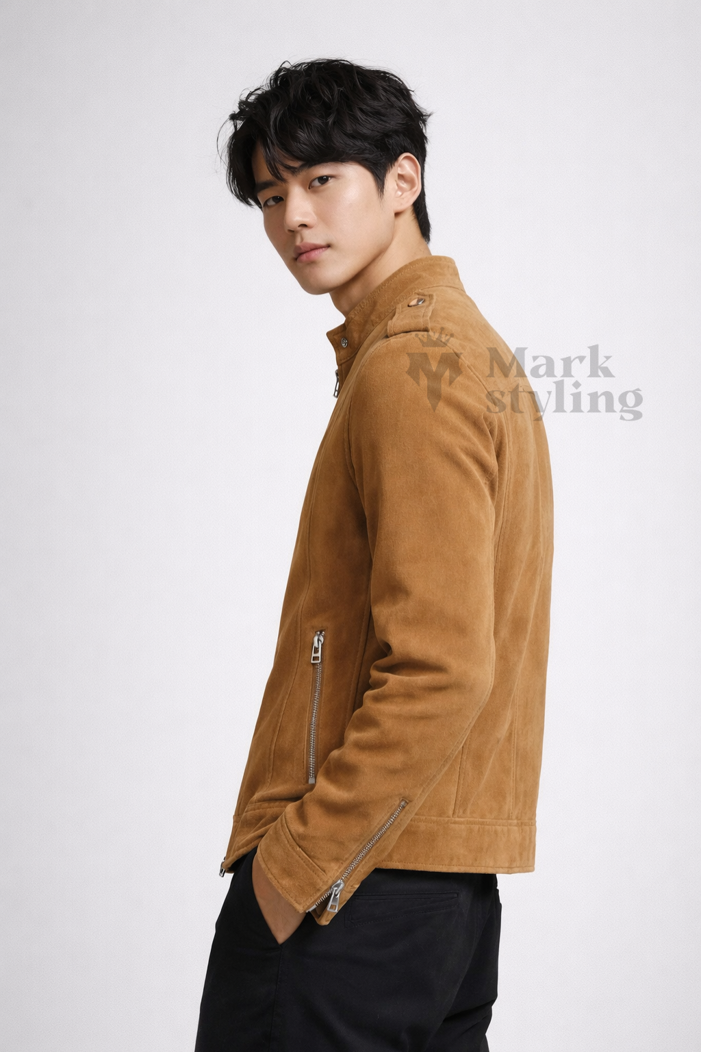 Sahara Suede Moto-Racer By The Mark Styling