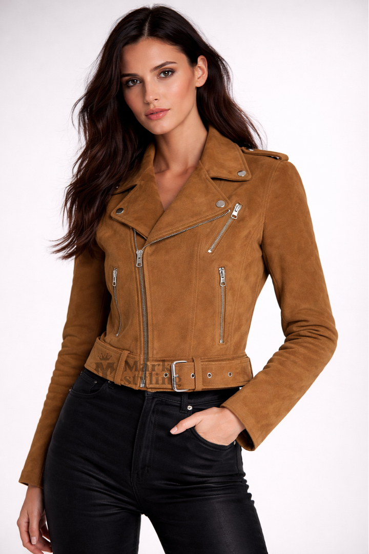 Sahara Suede Moto-Racer By The Mark Styling