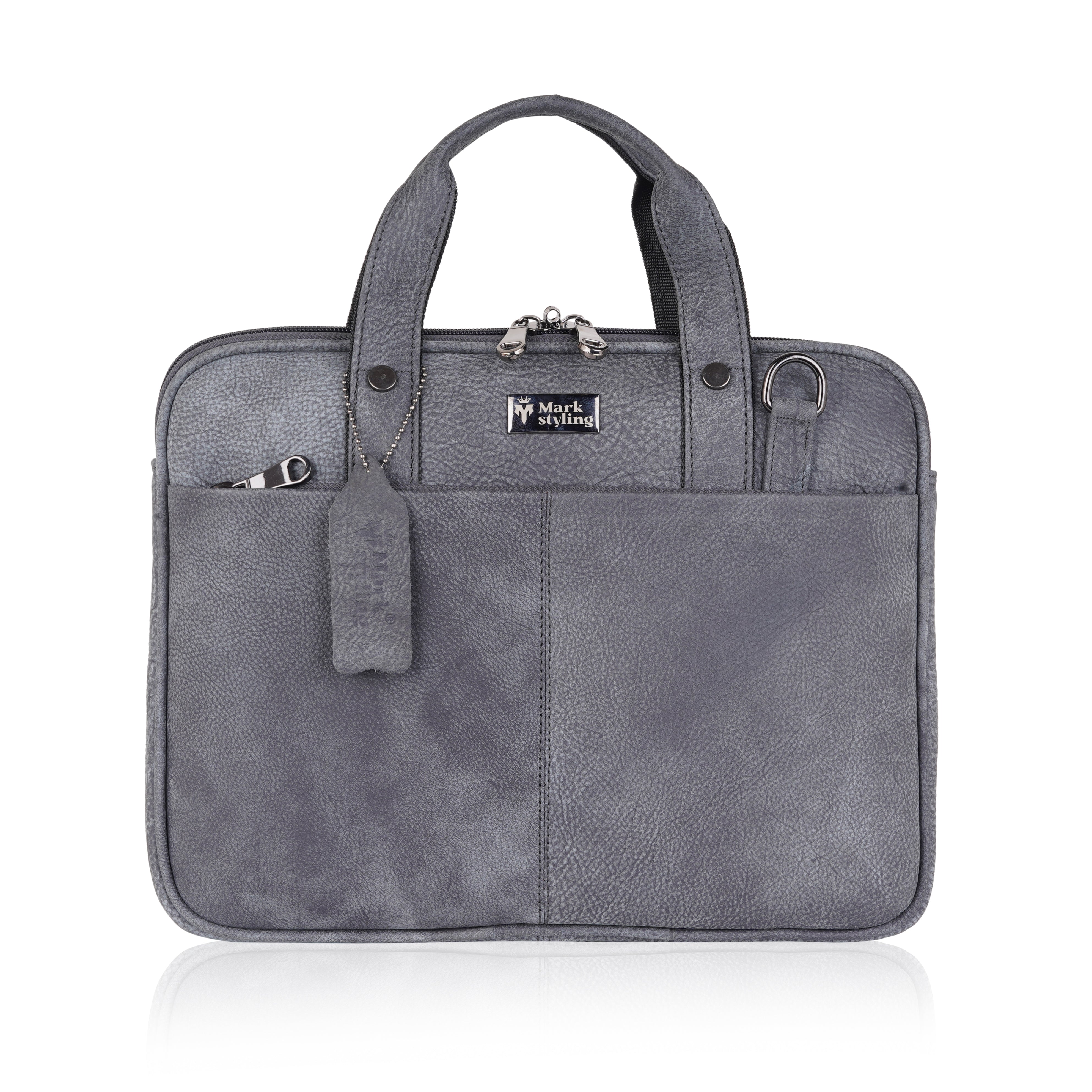 Mark Styling Urban Grey Laptop Office Bag