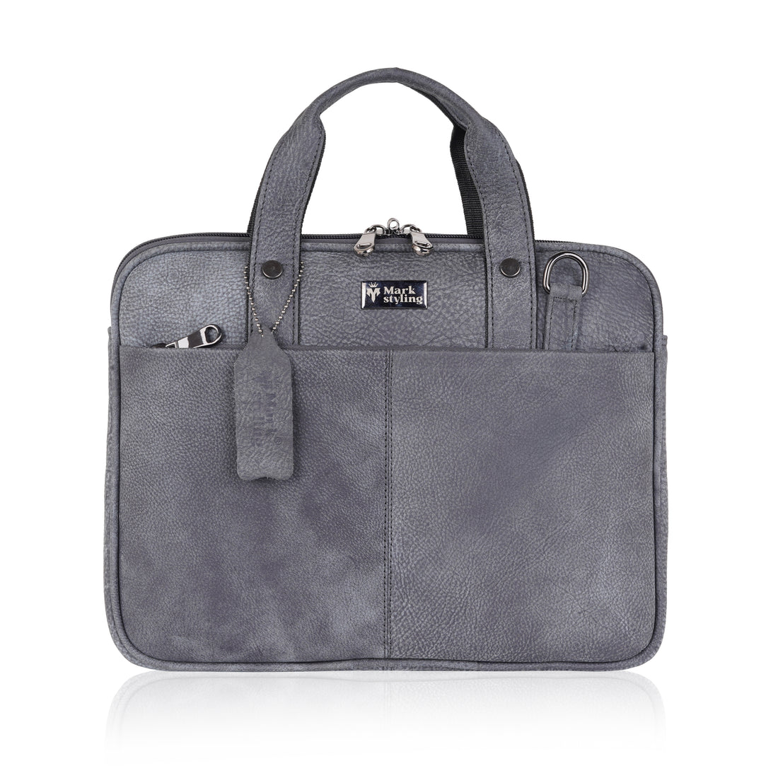 Mark Styling Urban Grey Laptop Office Bag