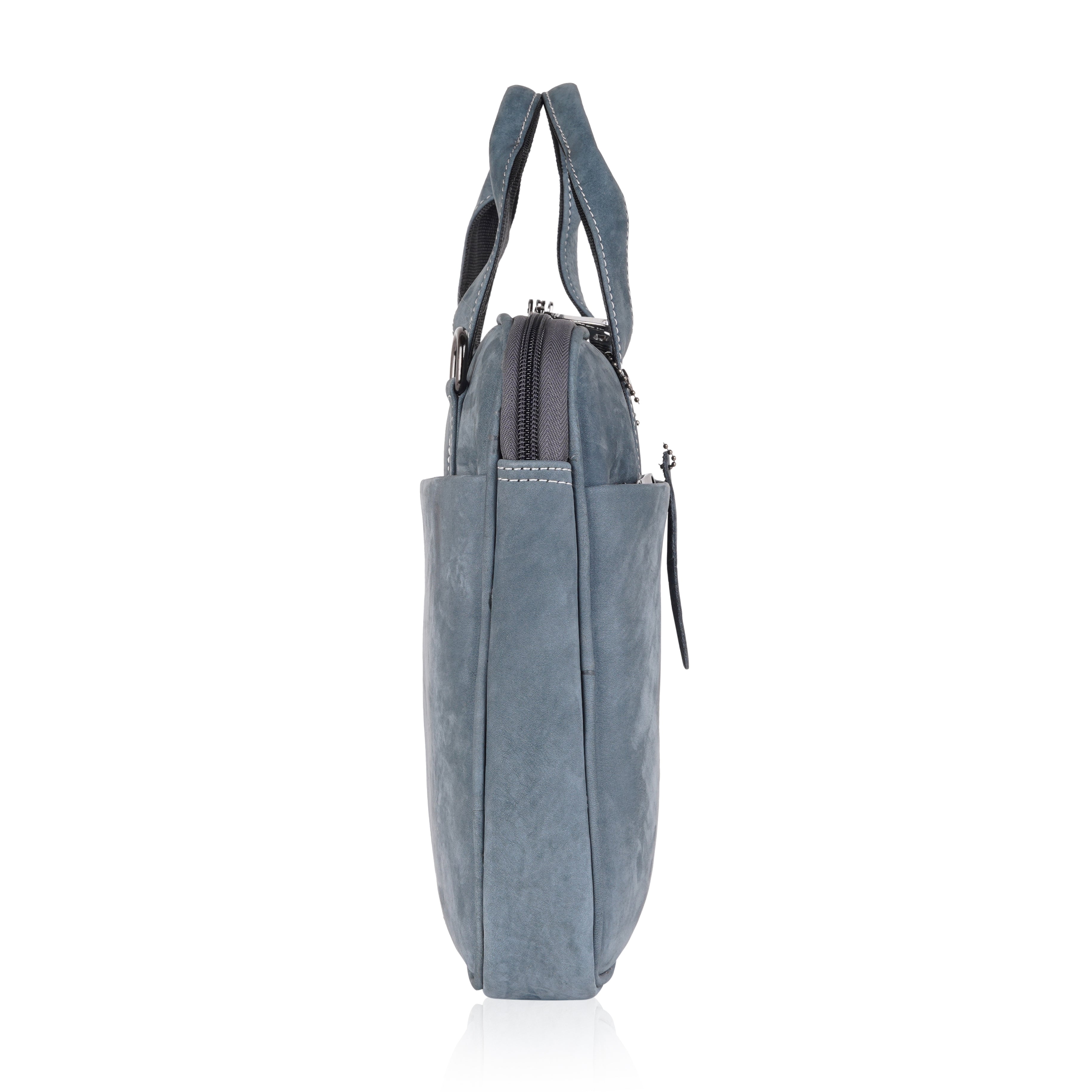 Mark Styling Vintage Blue Executive Laptop Bag