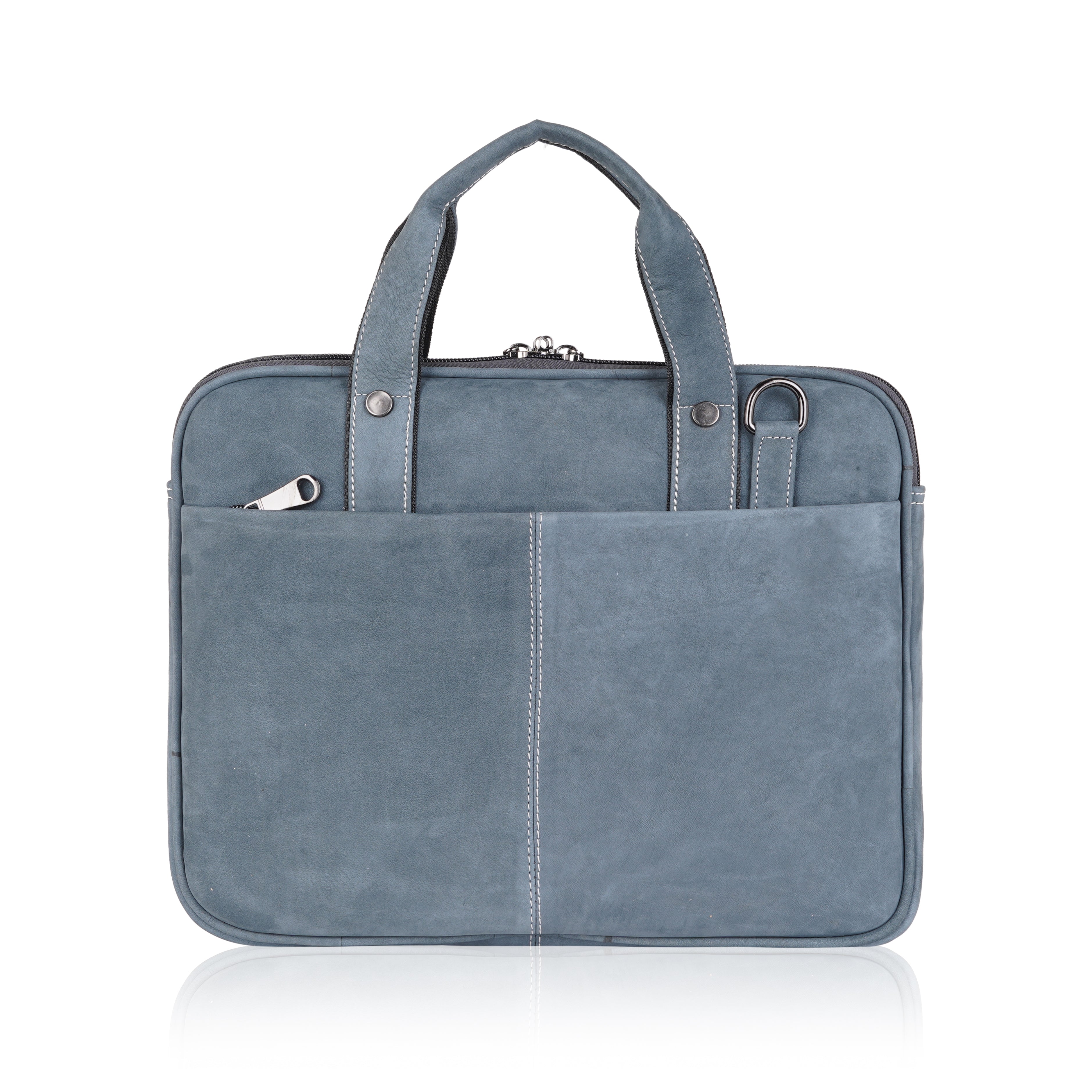 Mark Styling Vintage Blue Executive Laptop Bag