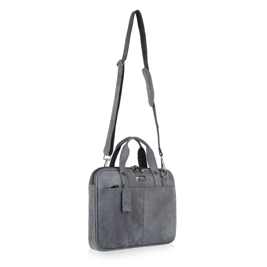Mark Styling Urban Grey Laptop Office Bag