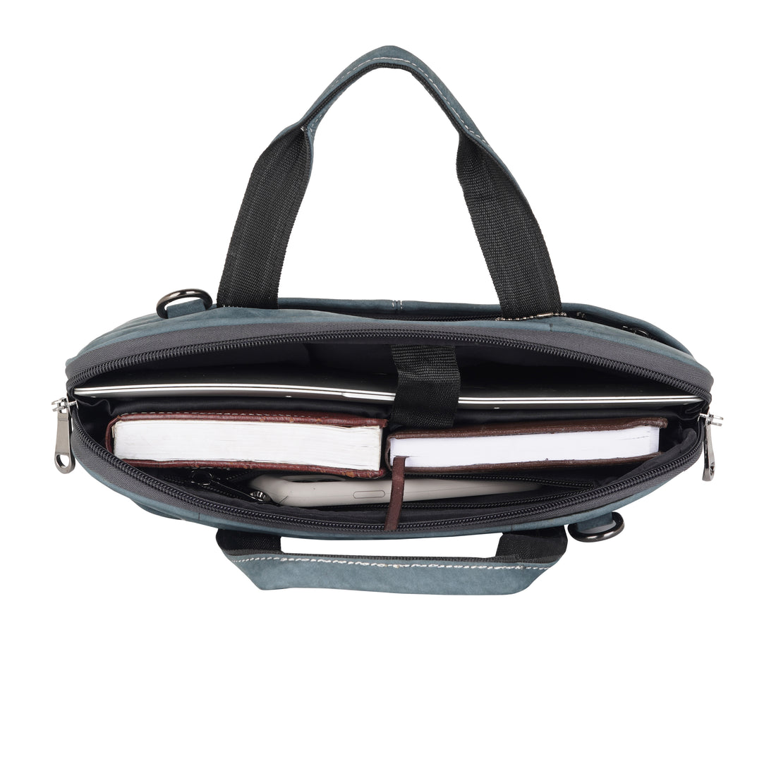 Mark Styling Vintage Blue Executive Laptop Bag