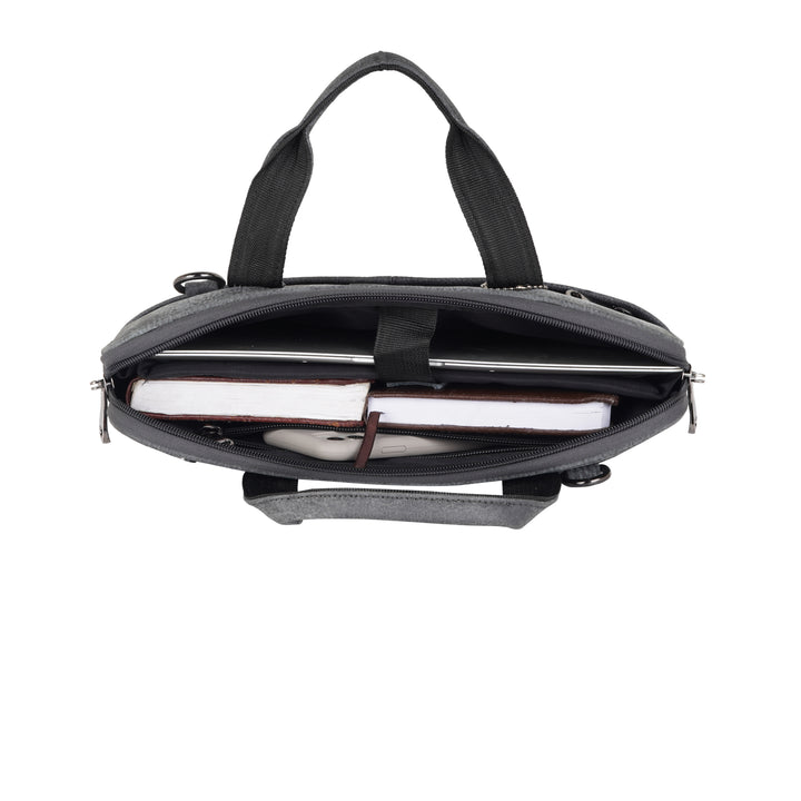 Mark Styling Urban Grey Laptop Office Bag