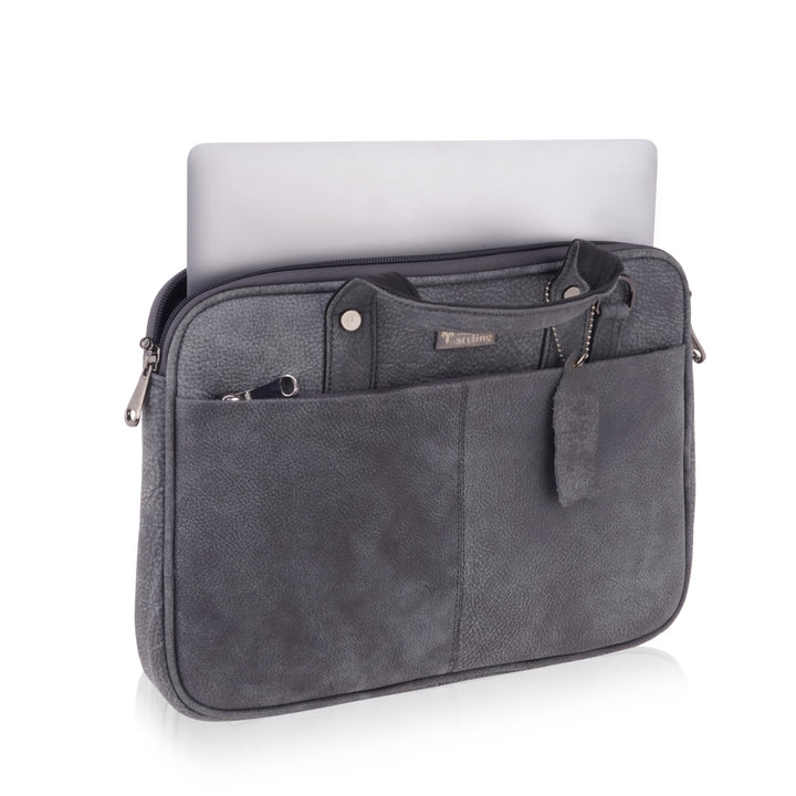Mark Styling Urban Grey Laptop Office Bag