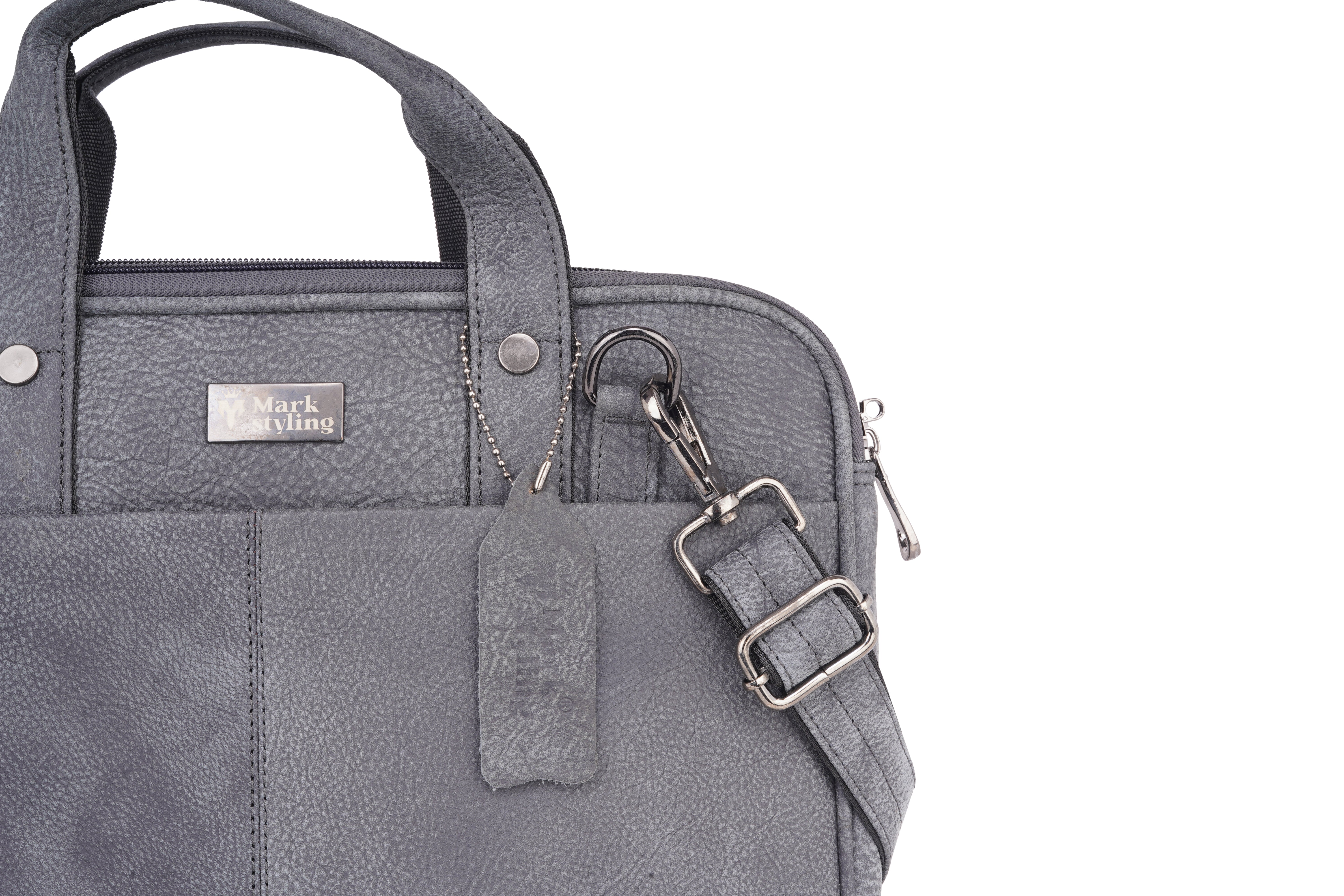 Mark Styling Urban Grey Laptop Office Bag