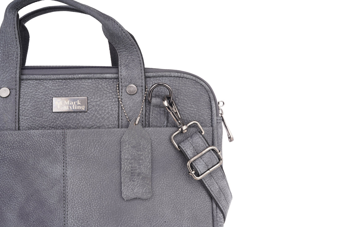 Mark Styling Urban Grey Laptop Office Bag