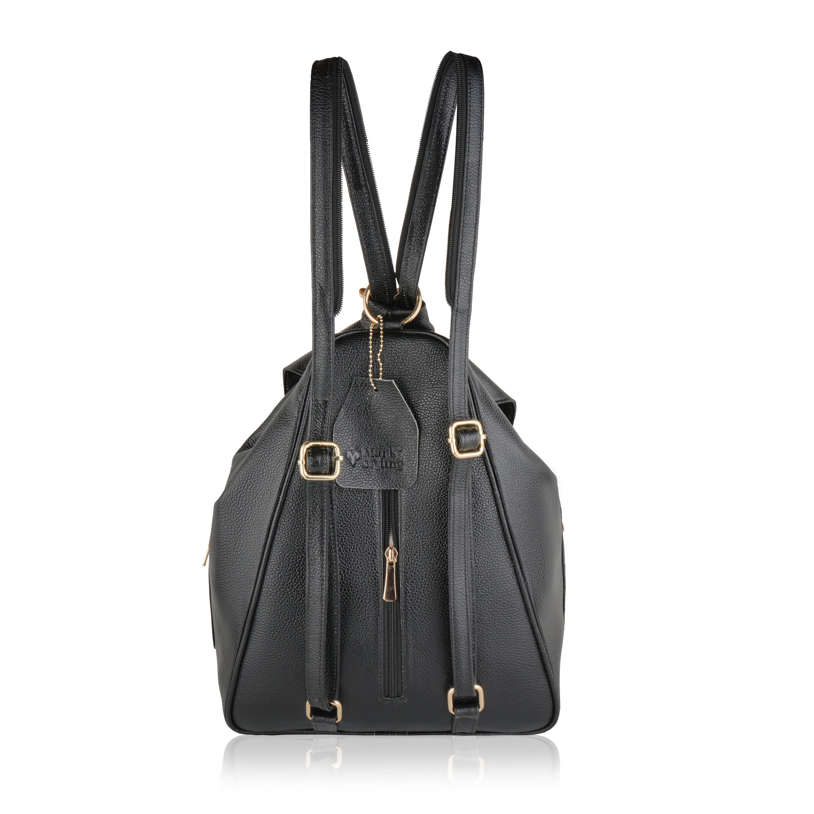 The Mark Styling "Midnight" Convertible Backpack (Classic & timeless)