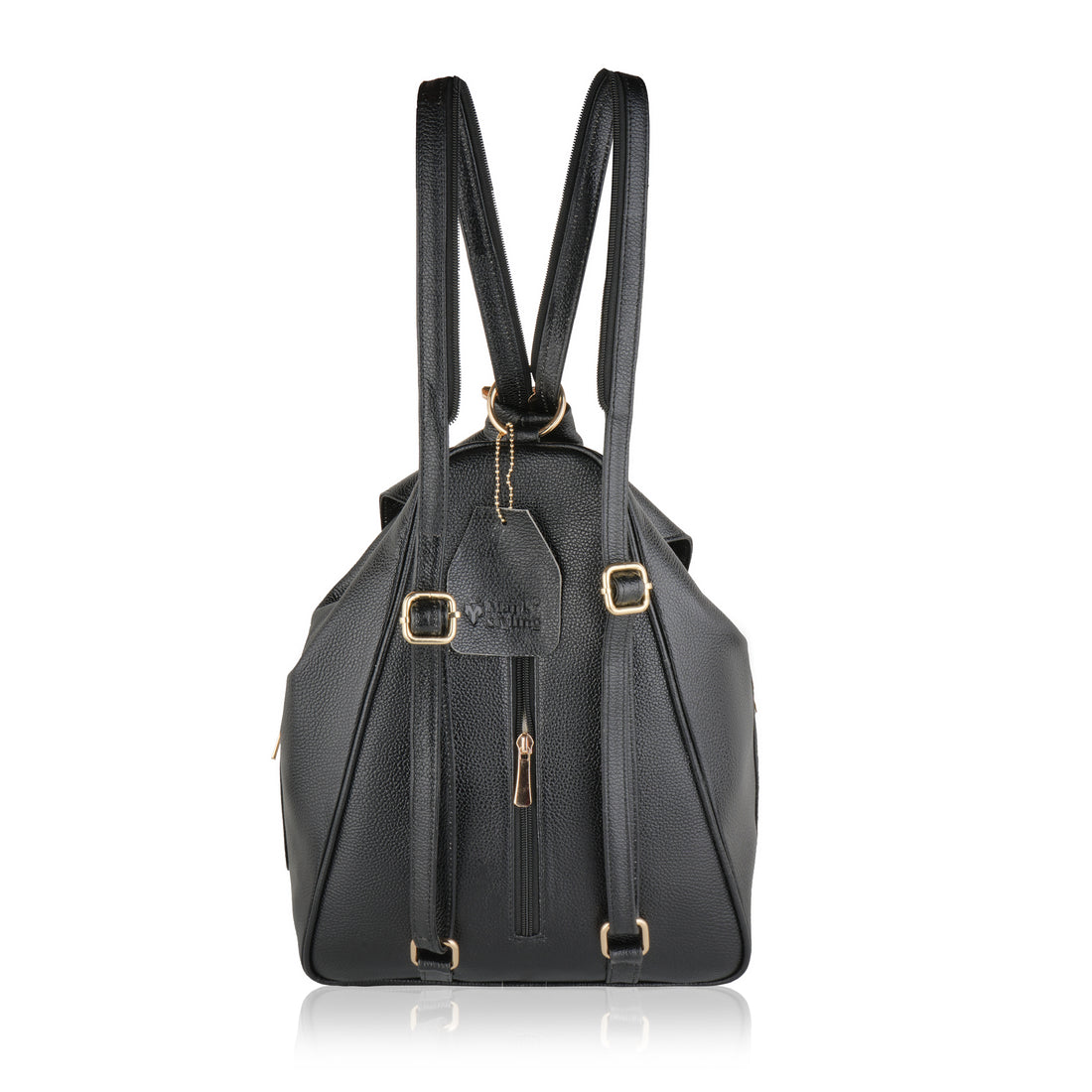 The Mark Styling "Midnight" Convertible Backpack (Classic & timeless)