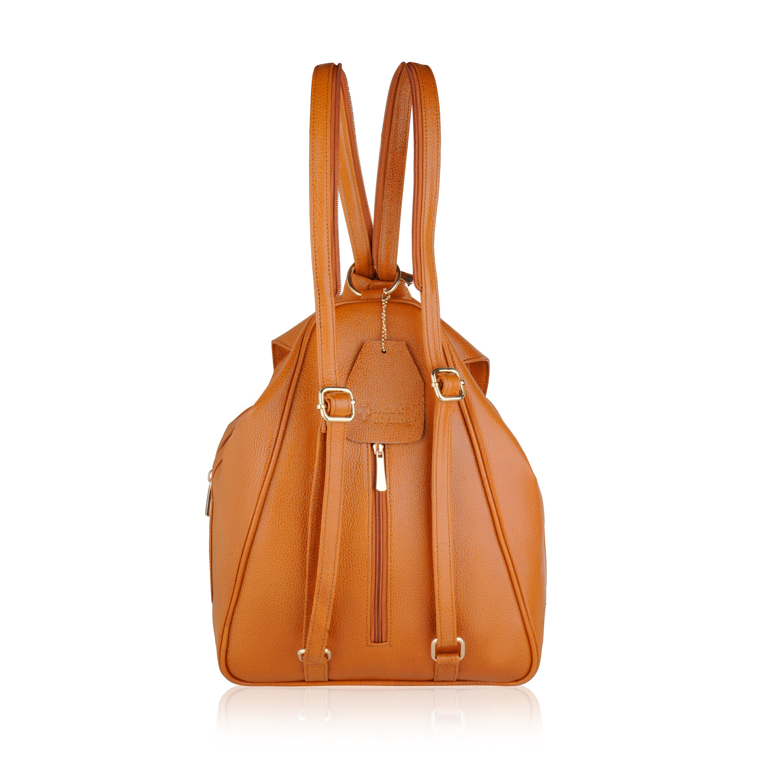 The Mark Styling "Tan" Convertible Backpack