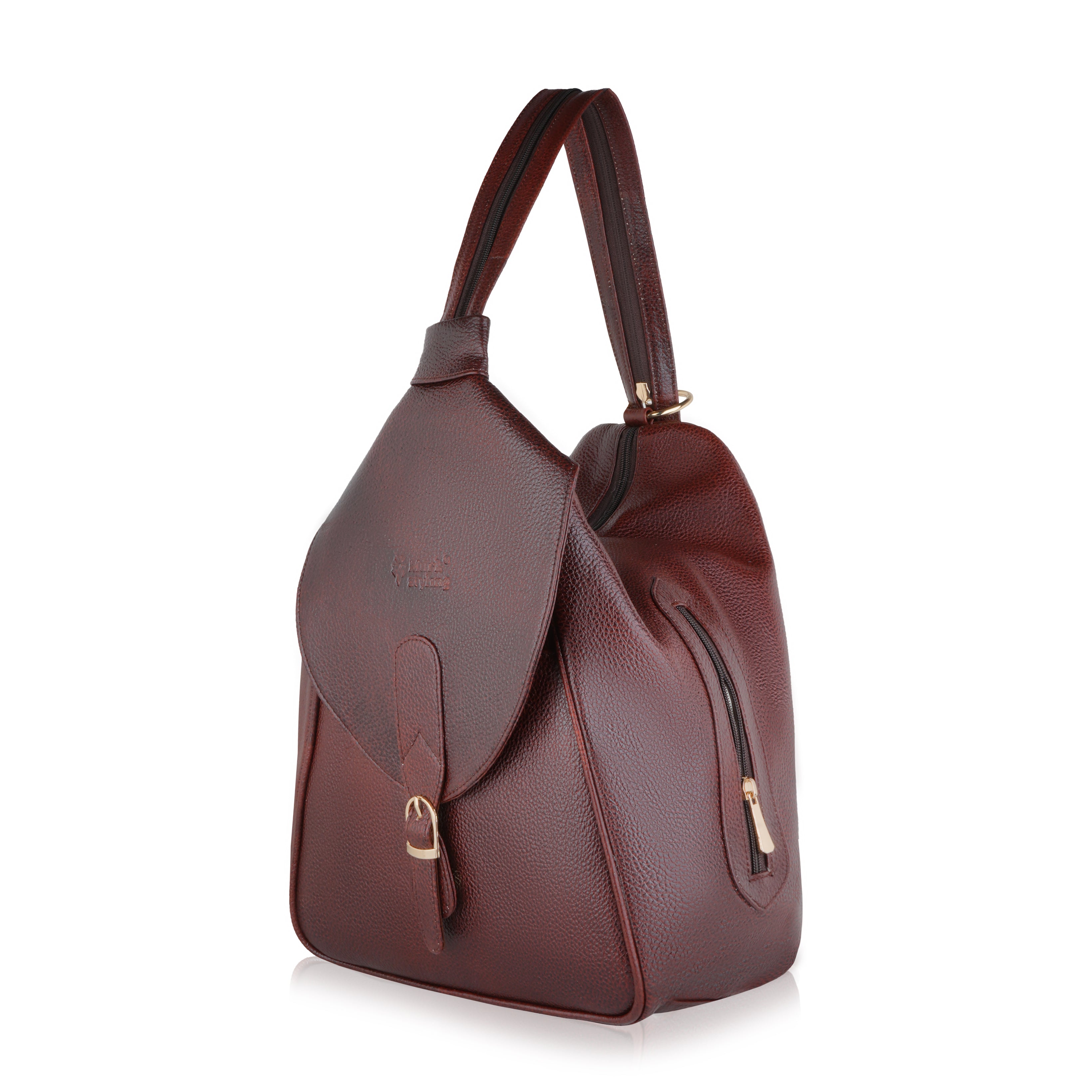 The Mark Styling "Chestnut" Convertible Backpack