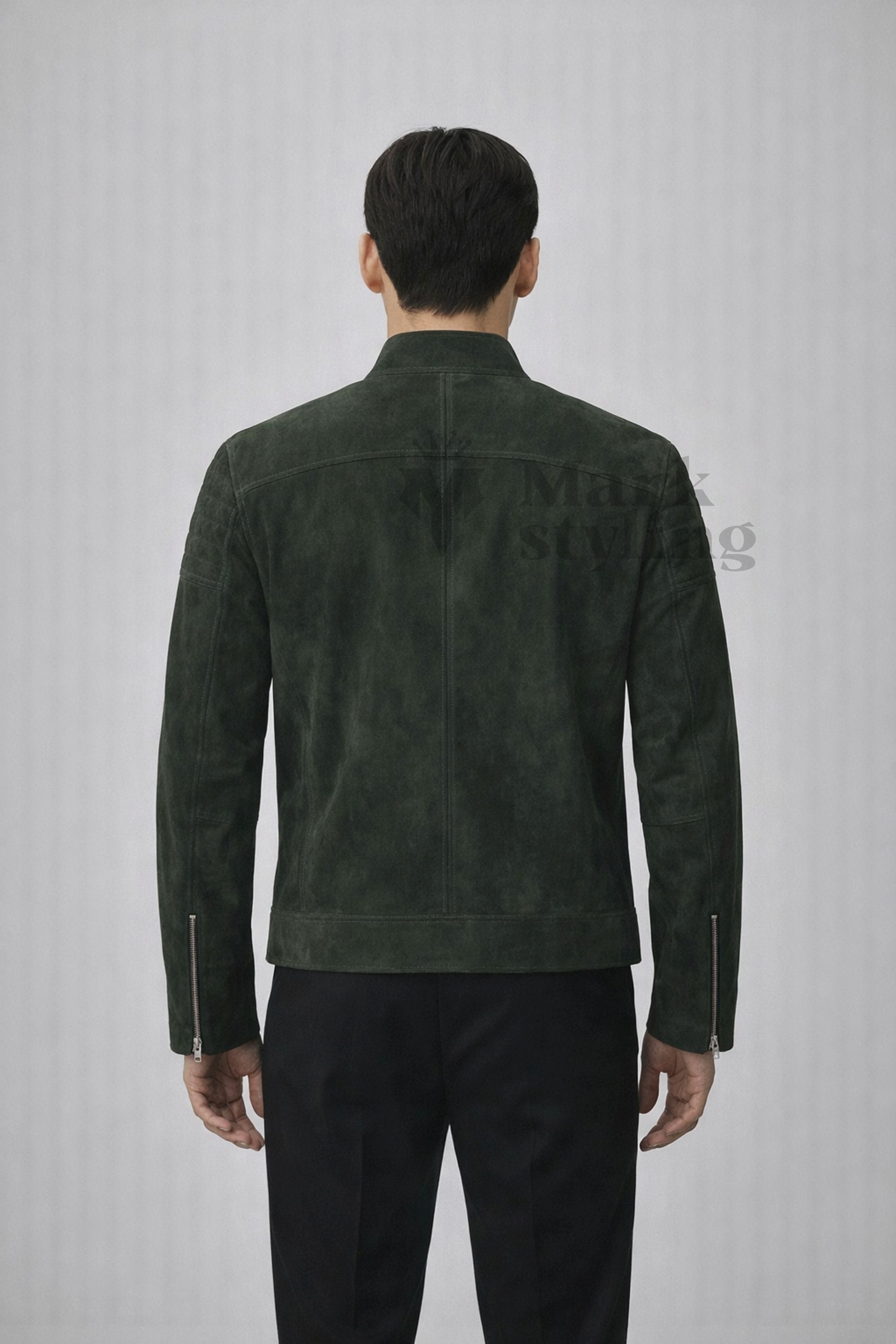 Emerald Quilted Moto-Racer By The Mark Styling