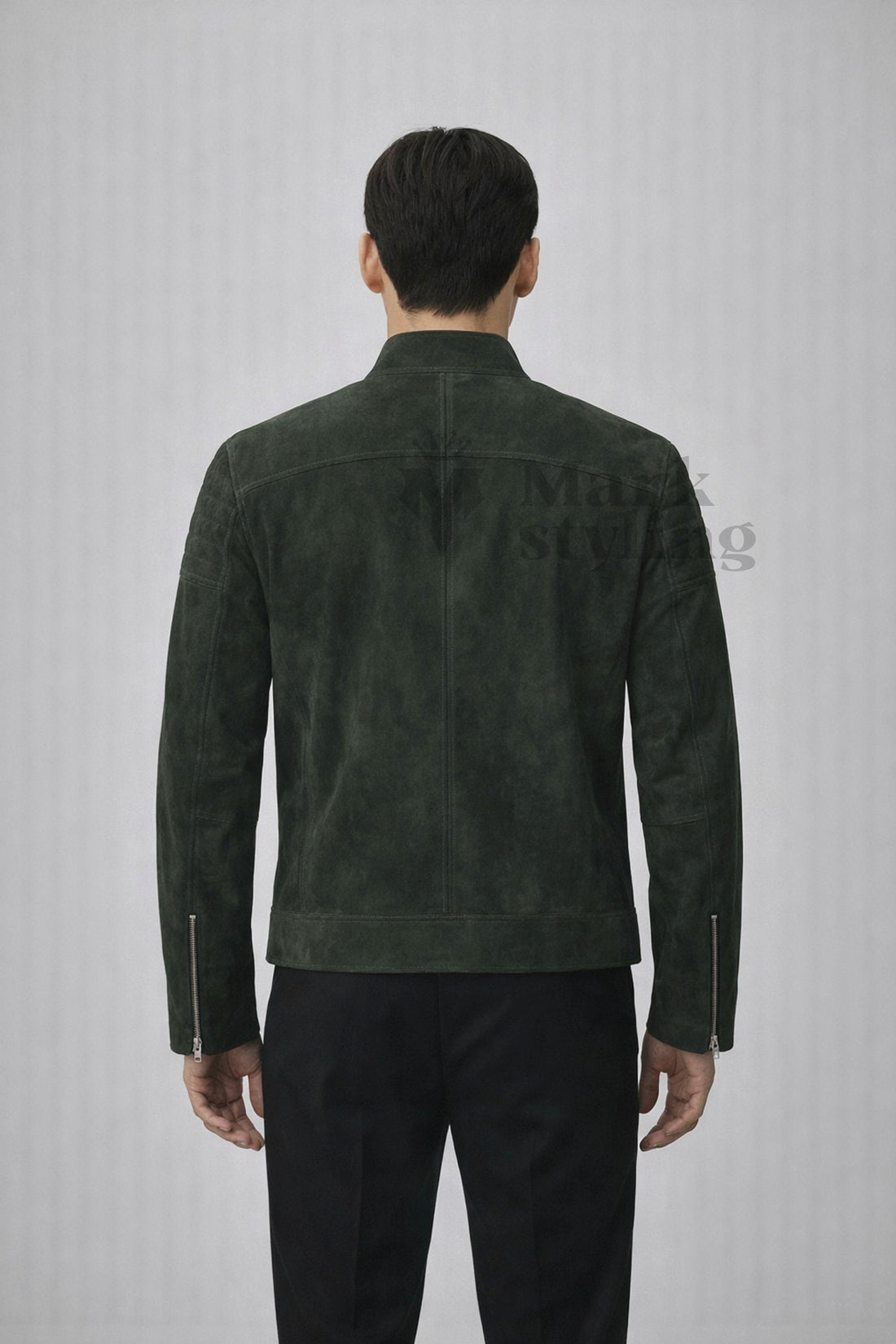 Emerald Quilted Moto-Racer By The Mark Styling